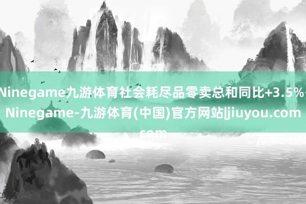 Ninegame九游体育社会耗尽品零卖总和同比+3.5%-Ninegame-九游体育(中国)官方网站|jiuyou.com